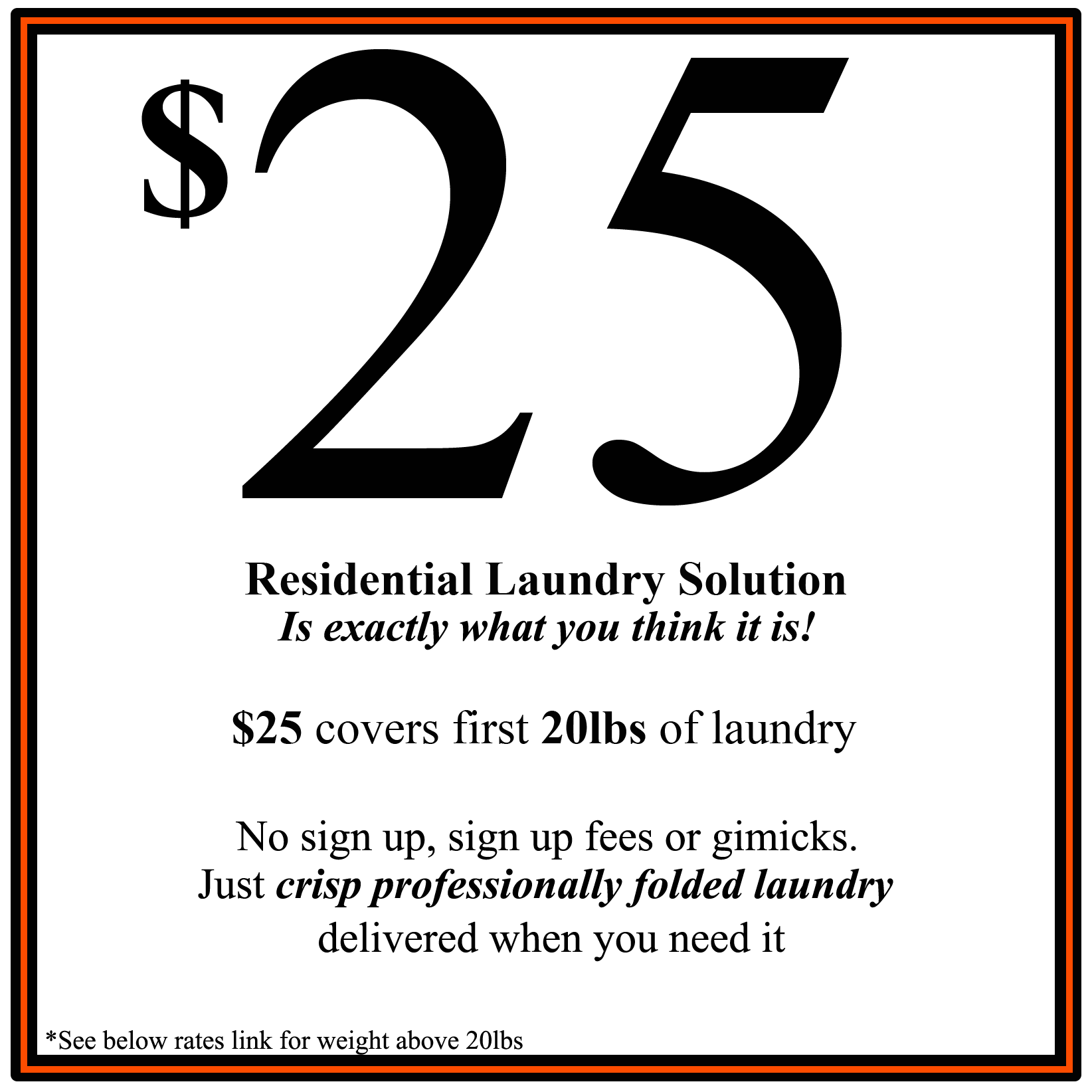 Residential Laundry Service, Laundry Pickup and Drop Off Service, Wash and Fold Service