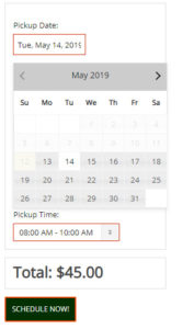 commercial schedul now